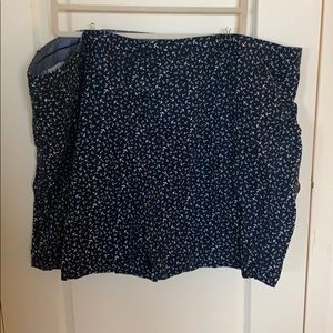 Anchor Print big and tall shorts
